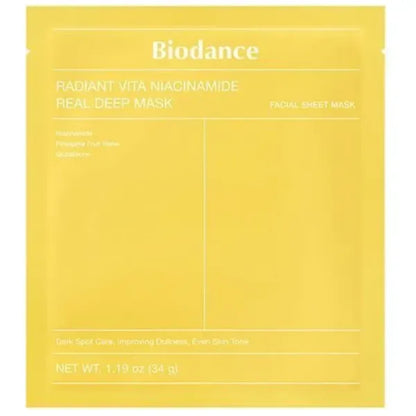 Masques Biodance Bio-Collagen : Collection Complète Hydro-Collagen, Ceranol, Vita Radiance & Kelp | Peau Repulpée, Hydratée et Éclatante ( 4 pièces )